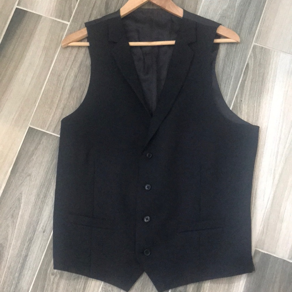 Men’s Black Vest